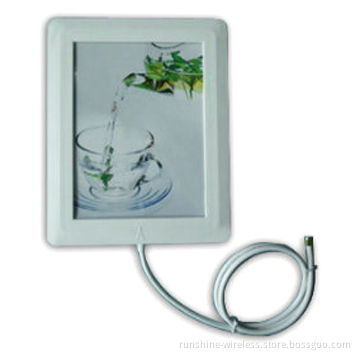 2.4GHz 14dBi Directional Wall Mount Wi-Fi Mural Panel Antenna with ISM WLAN Wireless AP/Adapter